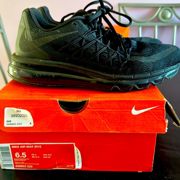 Nike air max 2015 black - Picture 1 of 2
